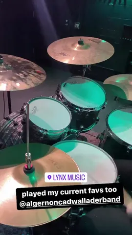 played my current favs too @algernoncadwalladerband