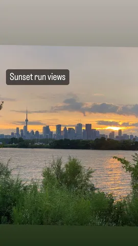 Sunset run views