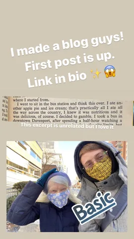 This excerpt is unrelated but I love it I made a blog guys!
First post is up.
Link in bio ✨😱