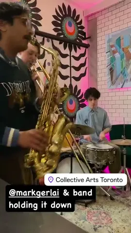 @markgerlai & band holding it down