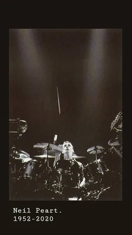 Neil Peart.
1952-2020
