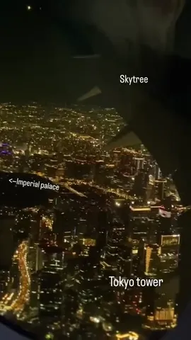 Skytree Tokyo tower <—Imperial palace @birnsi