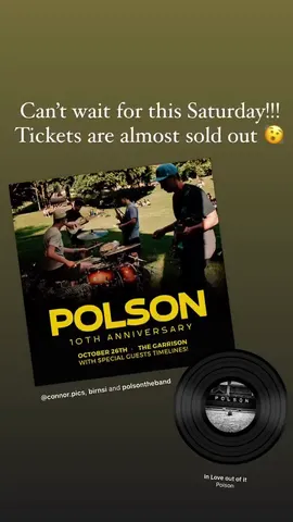 Can't wait for this Saturday!!!
Tickets are almost sold out 🫨