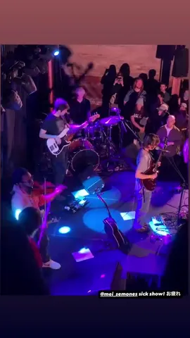 @mei_semones sick show! お疲れ