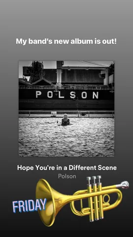 My band's new album is out!