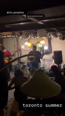 @the.gongshow  @greeneyeswitchhands  toronto summer 🥹
