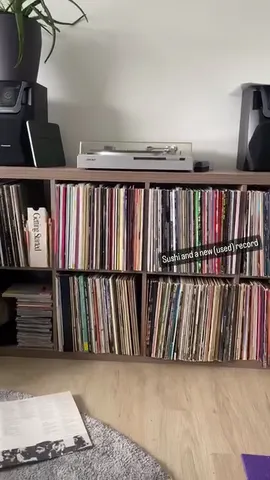 Sushi and a new (used) record