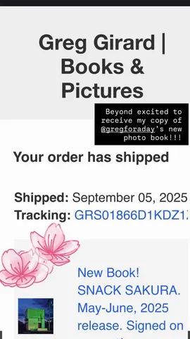 Beyond excited to receive my copy of @gregforaday's new photo book!!!