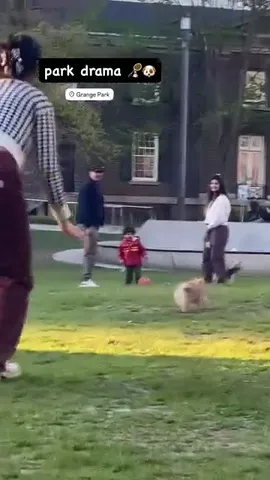 park drama 🏸🐶