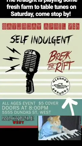 The Kraught is playing some fresh farm to table tunes on Saturday, come stop by!