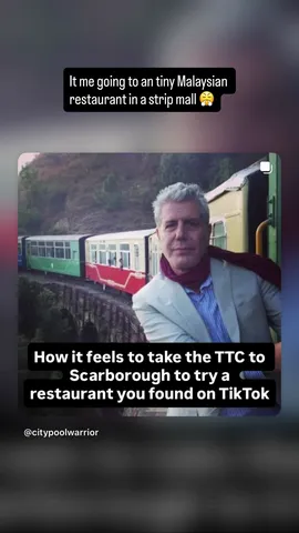 It me going to an tiny Malaysian restaurant in a strip mall 😤