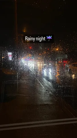 Rainy night ☔️