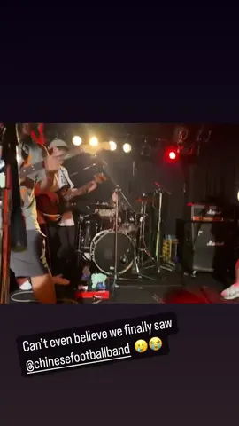 Can't even believe we finally saw  @chinesefootballband 🥲😭