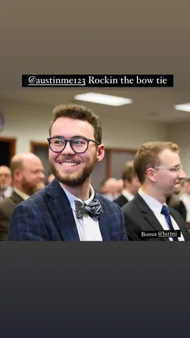 @austinme123 Rockin the bow tie  Bonus @birnsi
